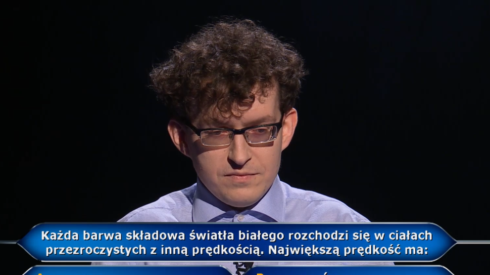 Pamiętacie pytanie za milion?